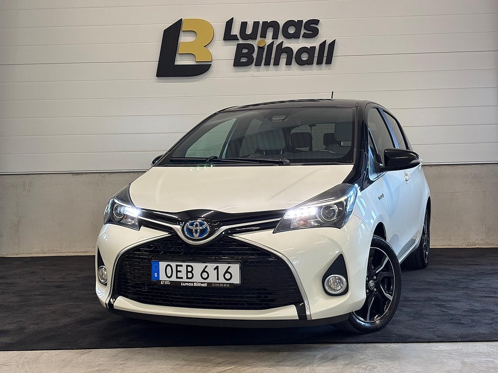 Toyota Yaris Hybrid e-CVT Active, Style Bitone Euro 6/Ny Bes/2 Bruk