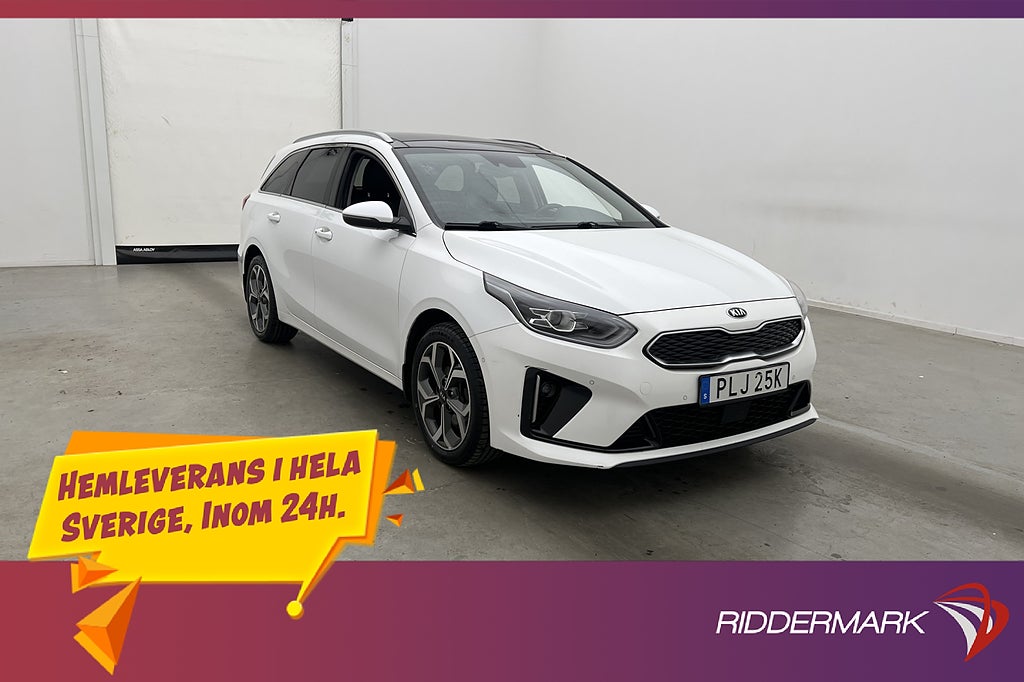 Kia Ceed SW Plug-In 141hk Plus 2 Panorama Ventilerade Kamera