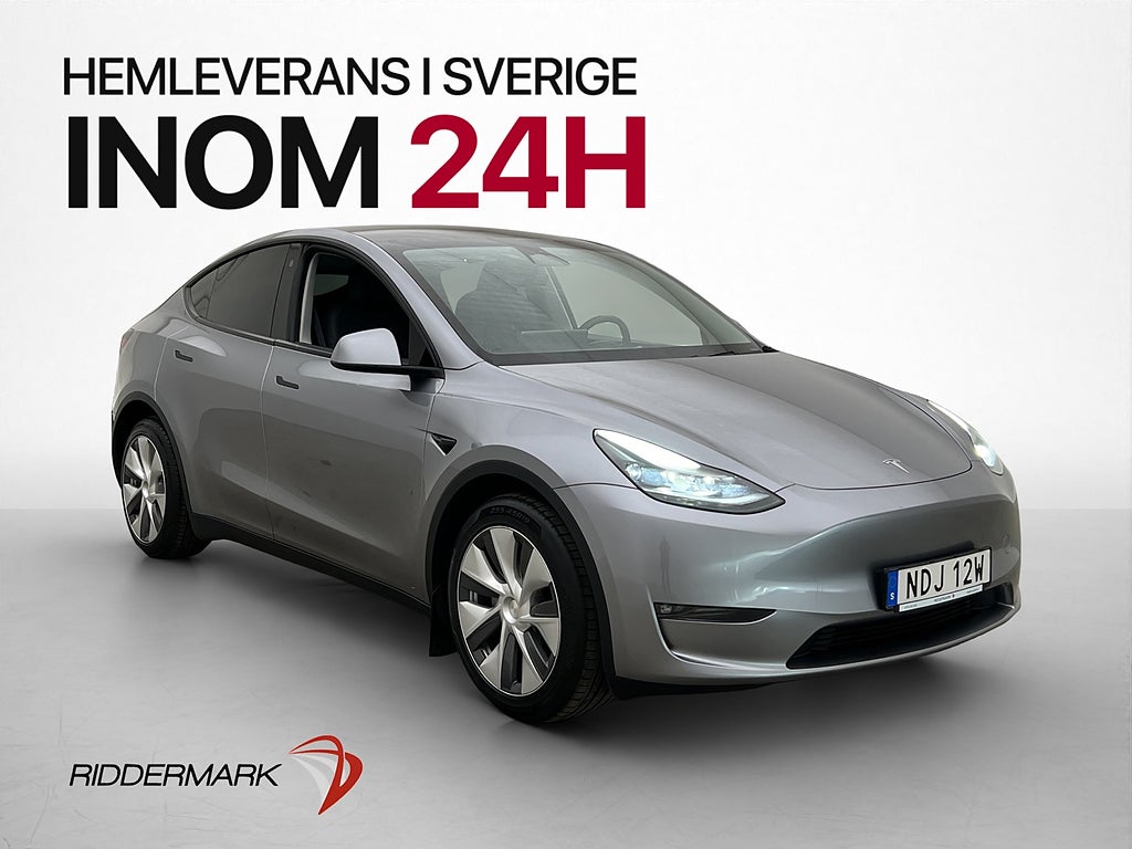 Tesla Model Y Long Range AWD Värmepump Autopilot Dragkrok