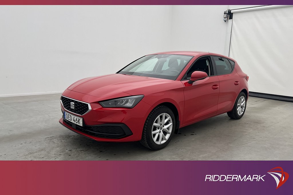 Seat Leon 1.0 TSI 110hk Style Cockpit Sensorer Rattvärme