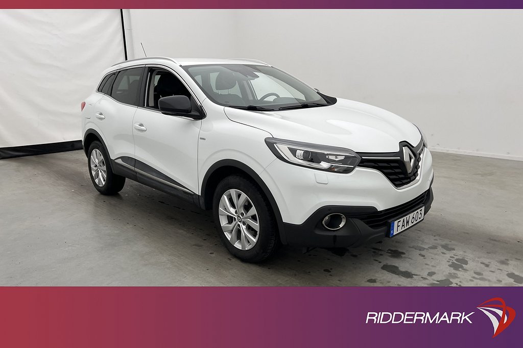 Renault Kadjar 1.2 TCe 130hk Limited Navi Kamera Halvskinn