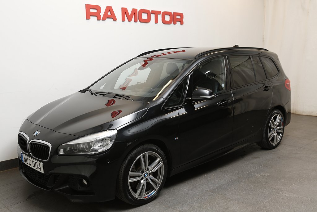 BMW 220 d xDrive Gran Tourer 190hk M-Sport Aut Drag 7-sits 2016