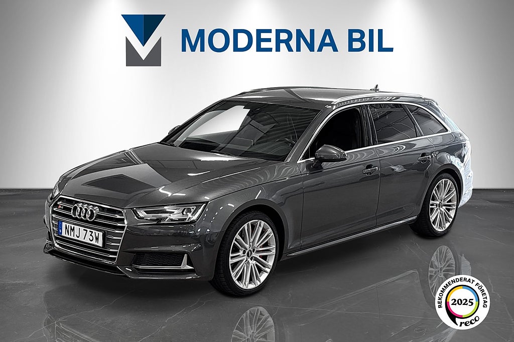 Audi S4 3.0 TFSI V6 Q 354HK Välservad Massage Kamera CarPlay