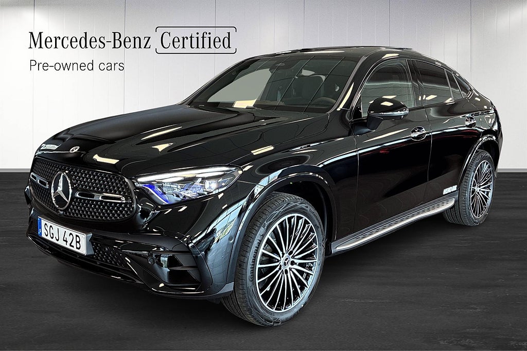Mercedes-Benz GLC 300 e Coupé 4Matic AMG Burmester Drag Pano Night