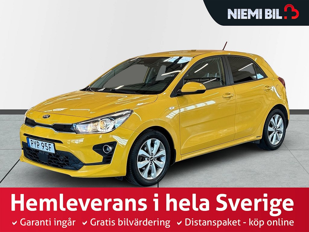 Kia Rio 1.0 T-GDI Advance S&Vhjul/Carplay/Rattvärm/Bkam/MOMS