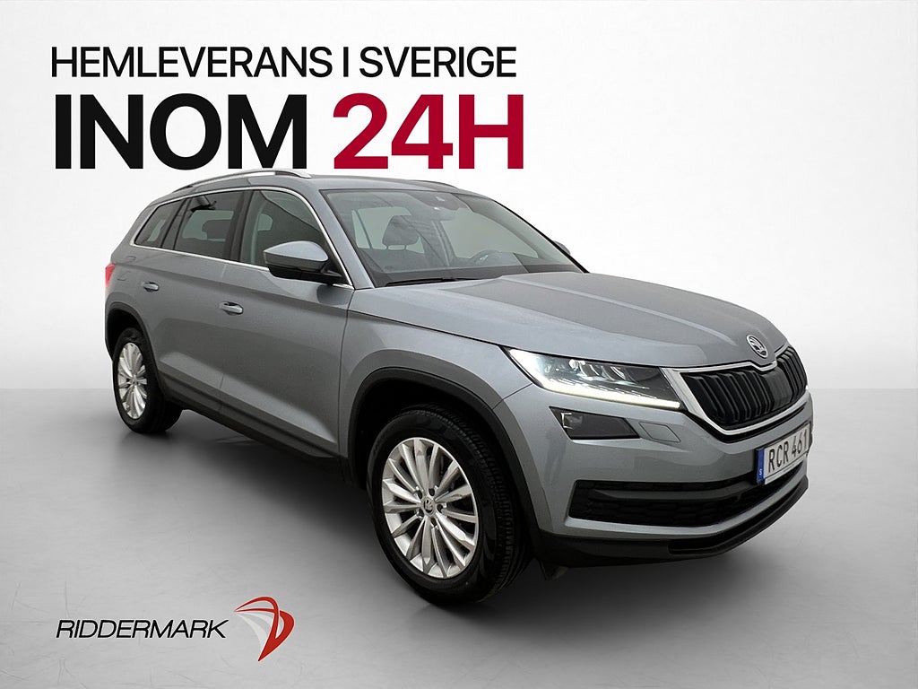 Skoda Kodiaq 2.0 TDI 4x4 Business 7-Sits D-Värm Kamera Skinn