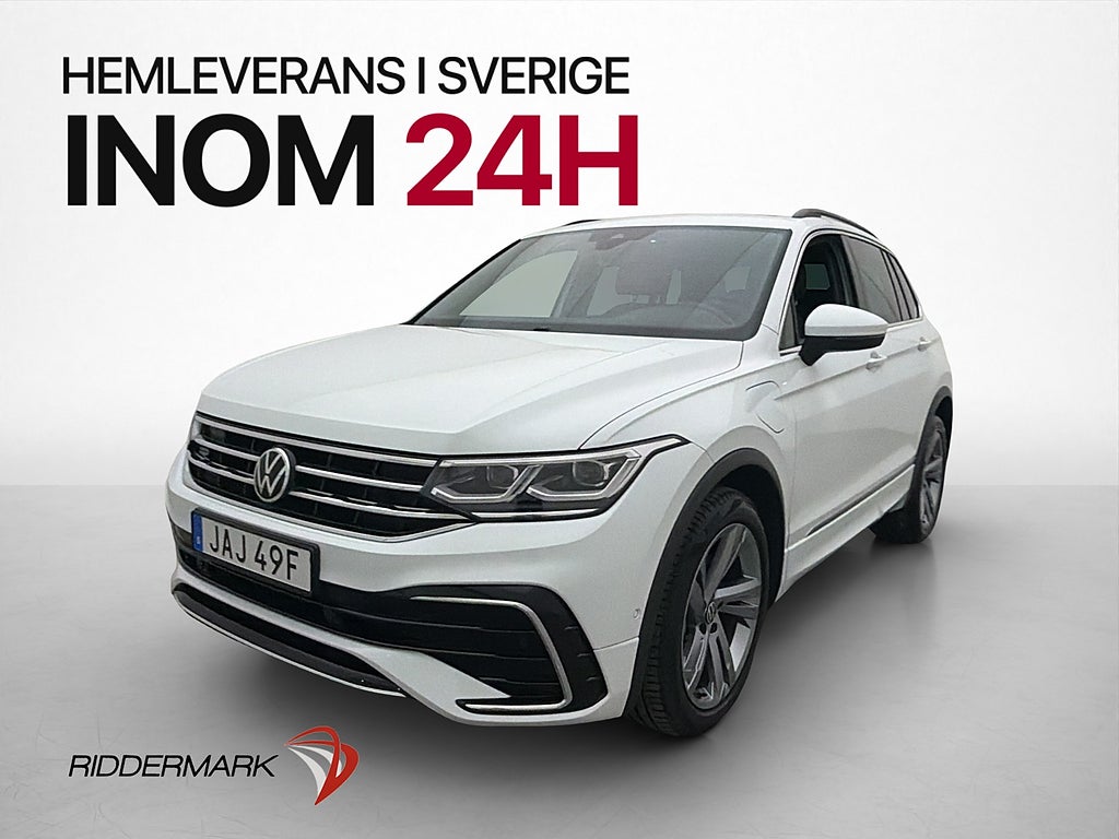 Volkswagen Tiguan eHybrid 245hk R-Line Backkamera Cockpit