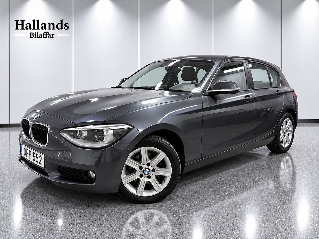 BMW 116i 5-dörrars 136hk / Nyservad / 13000 mil / Euro 6