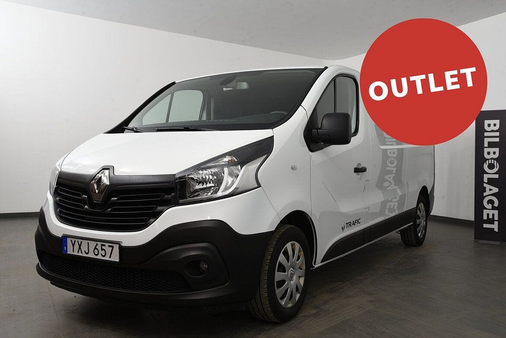 Renault trafic Skåpbil Skåp Base Line L2H1 125 II * OUTLET * / Farthållare / Dr