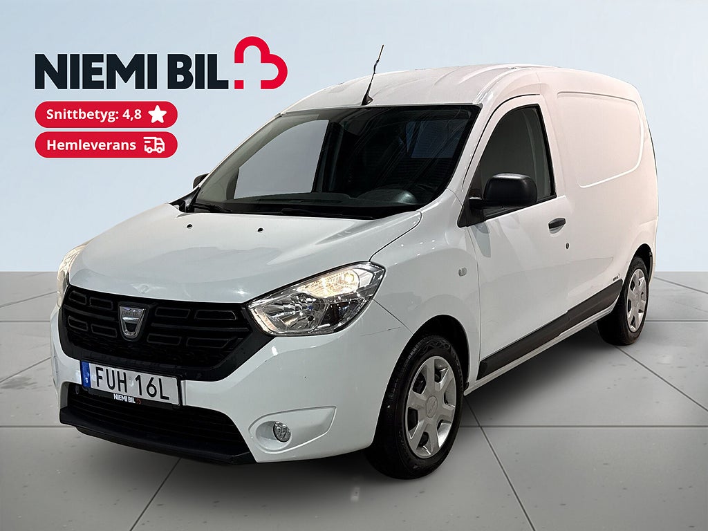 Dacia Dokker Express 1.5 Blue dCi Mvärm Dragkrok S/V-hjul MOMS