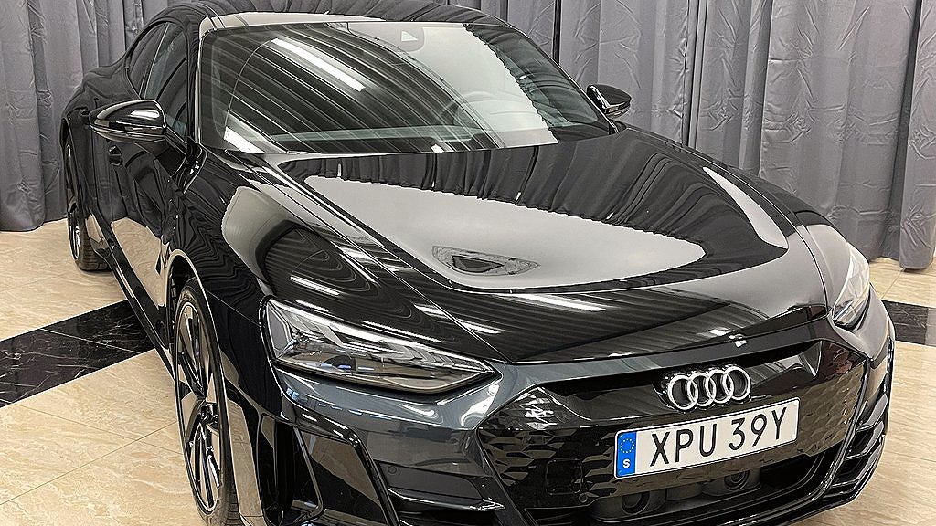 Audi E-tron GT har en systemeffekt på 476 hästkrafter. 