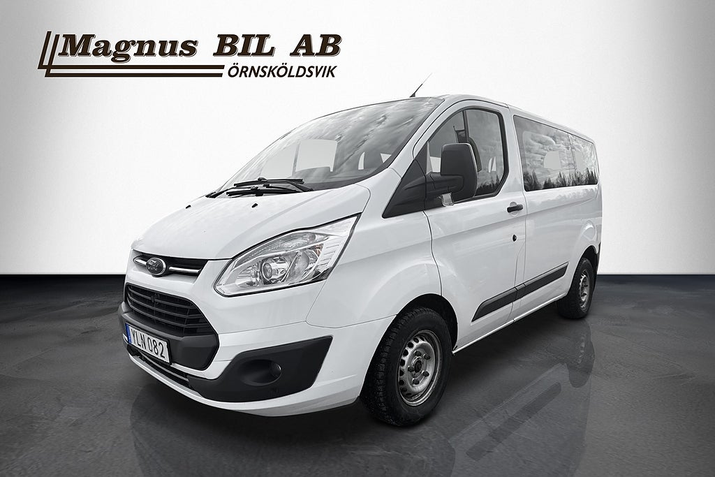Ford Transit Custom 310 Kombi 2.0 TDCi SelectShift 9-sits Moms 