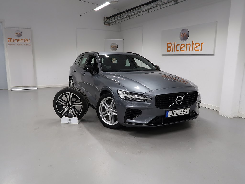 Volvo V60 *JANUARIREA* Recharge T6 AWD R-Design V-Däck ingår H/K-Kamera-Dr