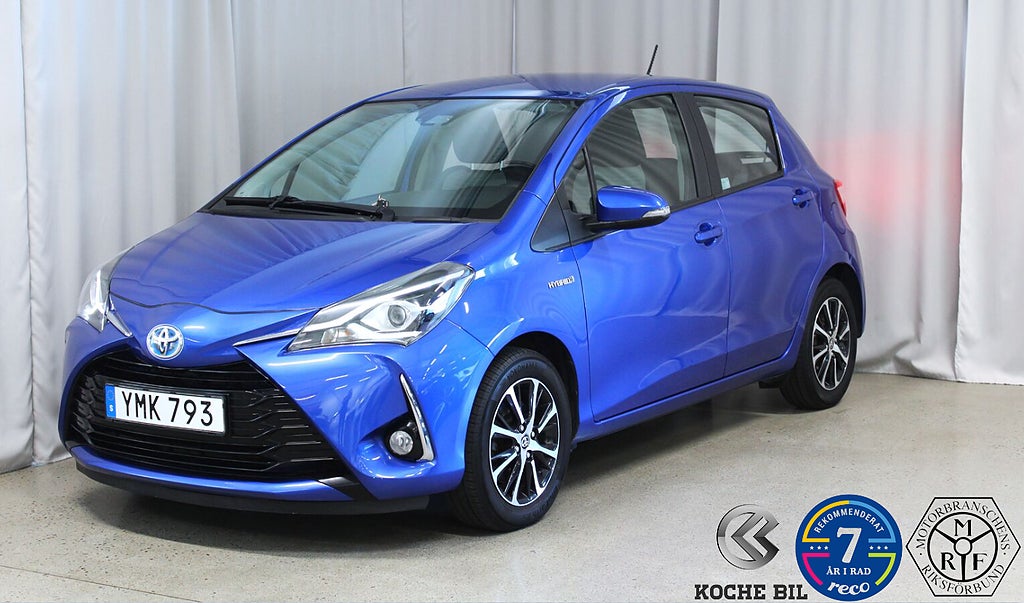 Toyota Yaris Hybrid e-CVT Touch & Go Edition, S&V-hjul, B-Kamera