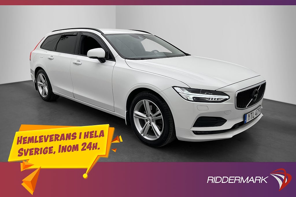 Volvo V90 D3 150hk Kinetic Värm VOC Sensorer Rattvärme Drag