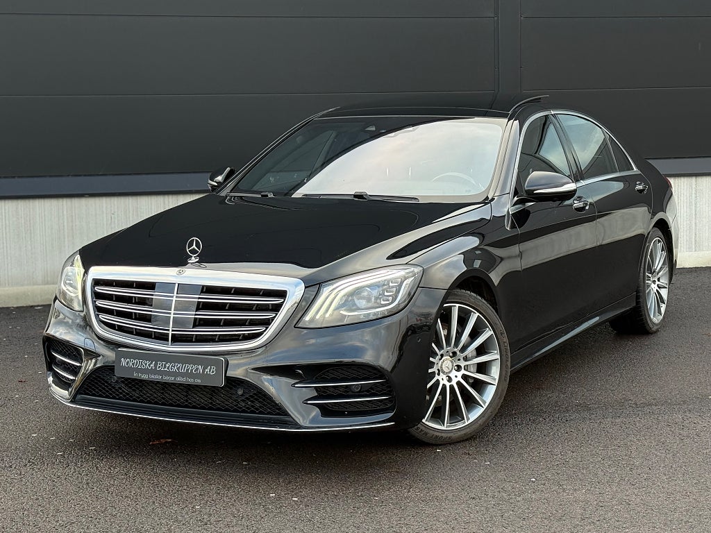 Mercedes-Benz S 560 4MATIC L 9G-Tronic AMG Sport Euro 6, full utrustad