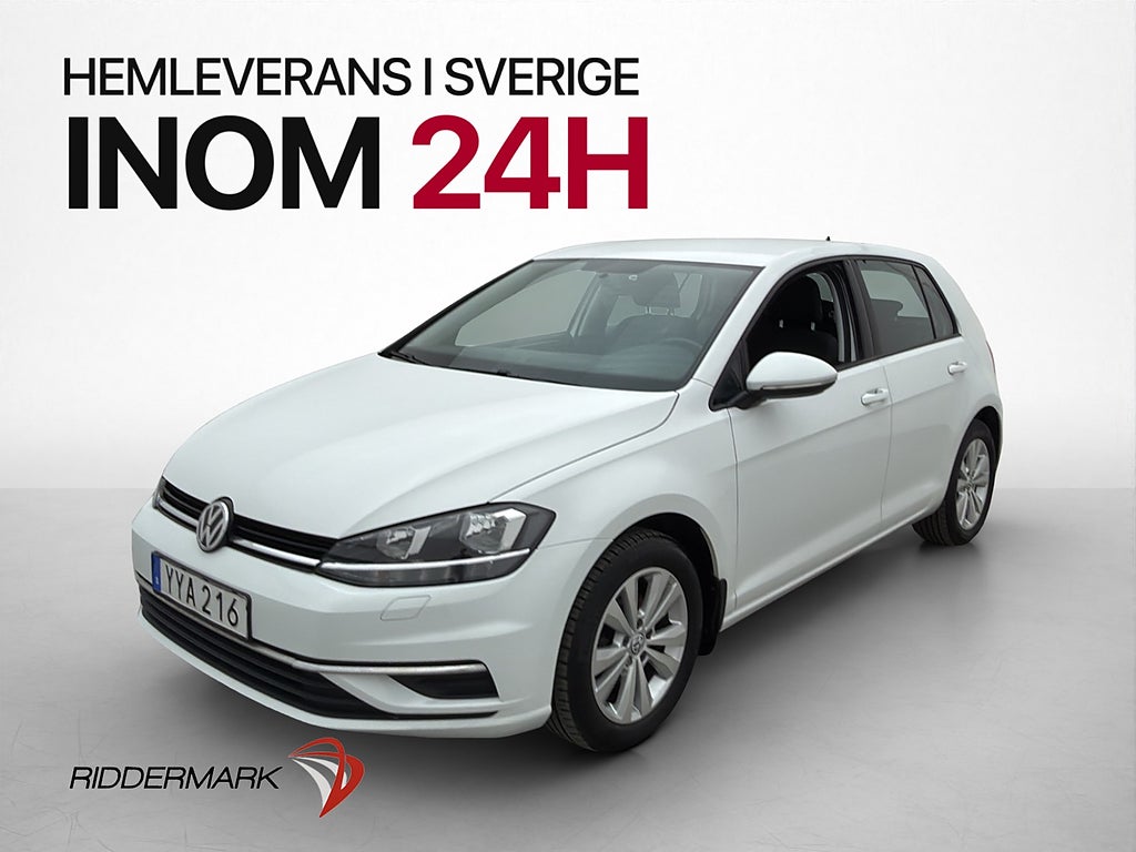 Volkswagen Golf 1.0 TSI 110hk Farthållare CarPlay
