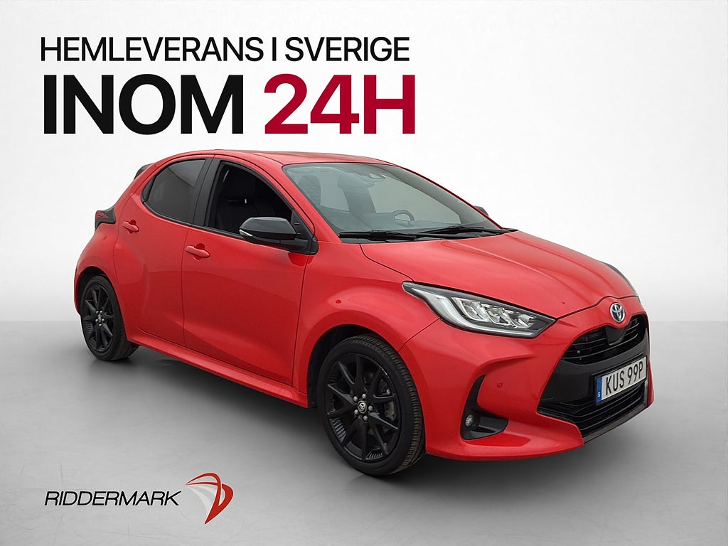 Toyota Yaris Hybrid Style Dragkrok JBL Kamera Adaptiv-Fart