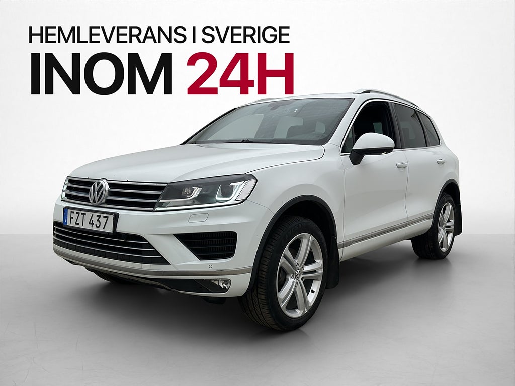 Volkswagen Touareg 3.0 V6 TDI 4M D-Värmare Kamera Skinn Drag