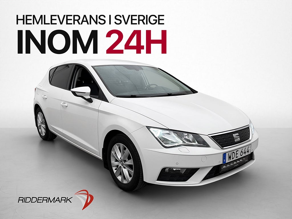 Seat Leon 1.0 TSI Ecomotive 115hk Style LED-Ramp Sensorer