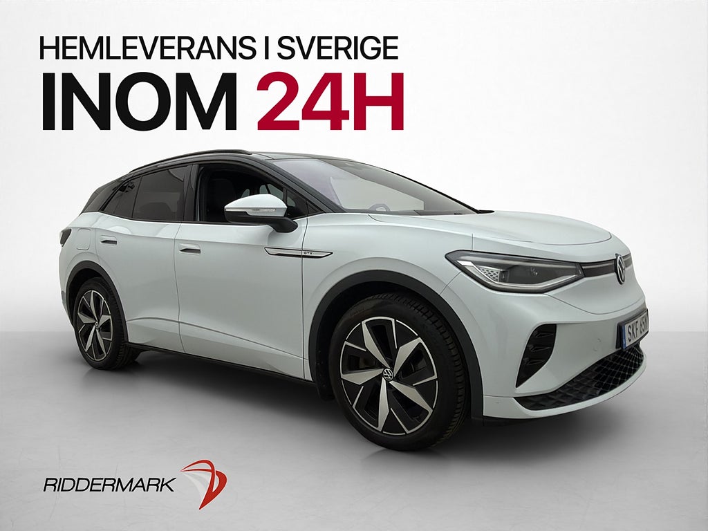 Volkswagen ID.4 GTX 82 kWh 4M Pano Drag Navi Värmare