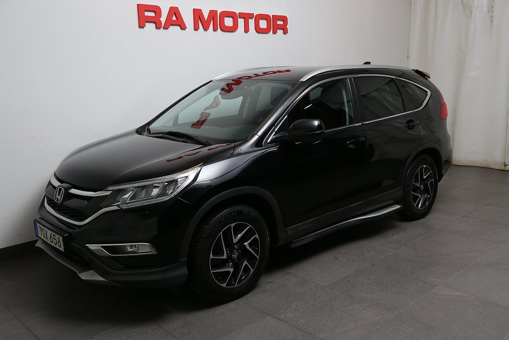 Honda CR-V 2,0 i-VTEC 155hk Elegance Plus AWD Aut Navi Motorv Drag 2016
