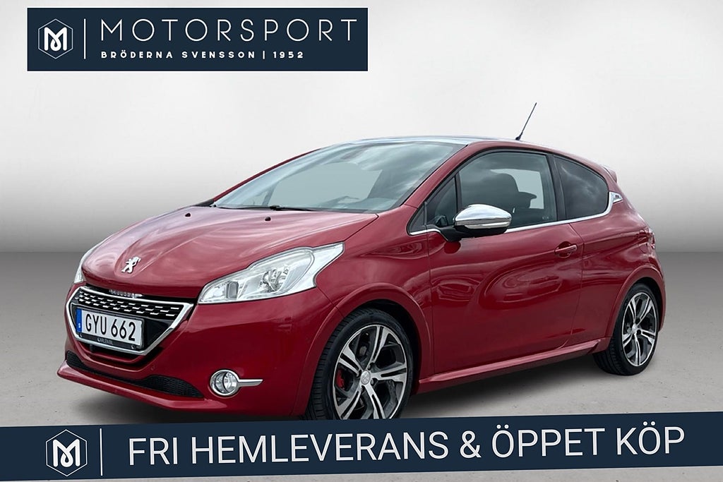 Peugeot 208 GTi 200hk JBL Navi Panorama Skinn Sportstolar