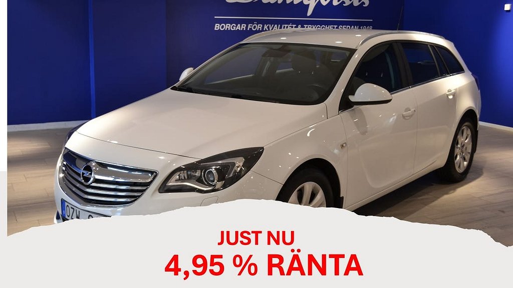 Opel Insignia Sports Tourer (NU 4,95 % RÄNTA) 2,0CDTI 140hk Rattvärme ACC V-hj