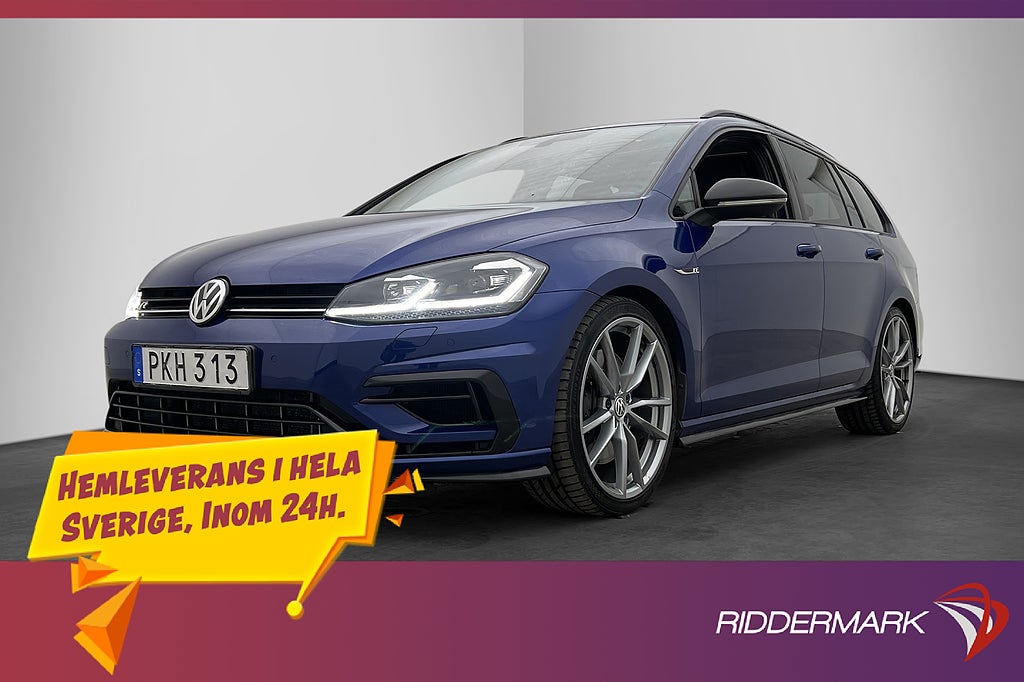 Volkswagen Golf Sportscombi R 4M 310hk Pano Cockpit Dynaudio