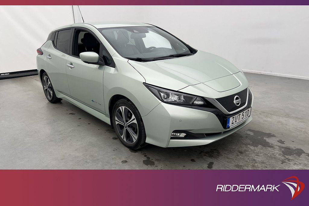 Nissan Leaf 150hk Tekna BOSE 360° Navi Halvskinn