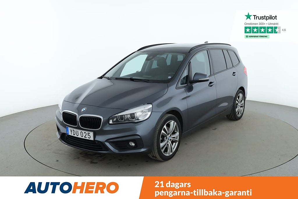 BMW 218 Gran Tourer Advantage / Rattvärme, 7-s...