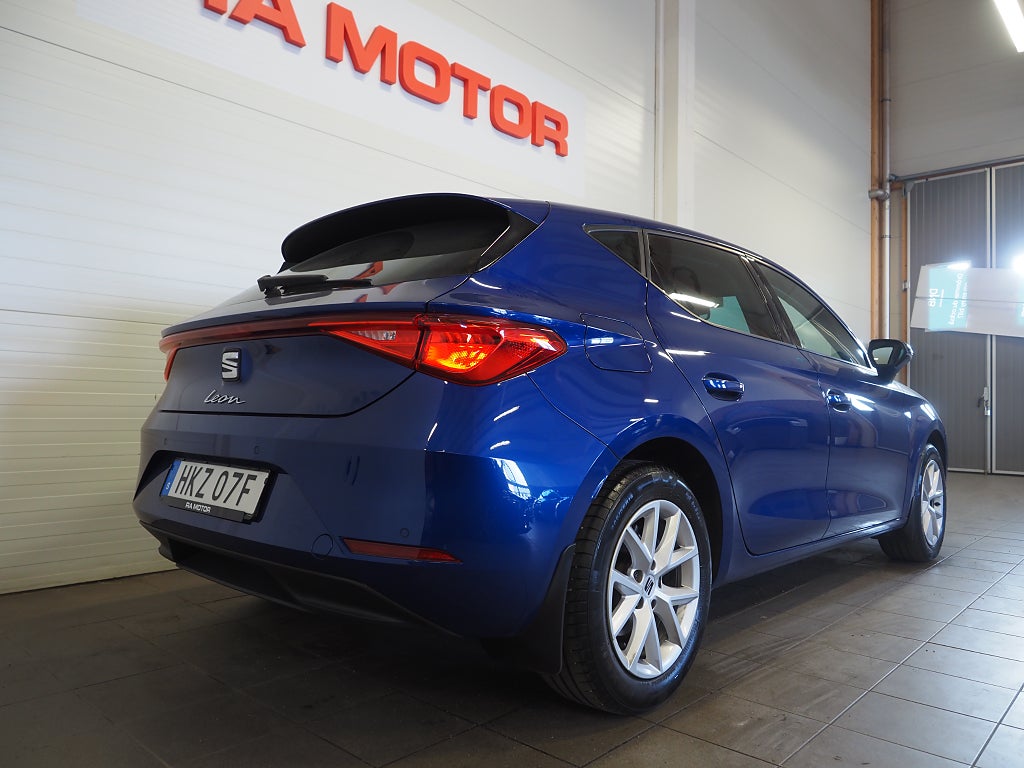 Seat Leon 1,0 TSI 110hk 5d Style Pluspaket Komfortpaket Cockpit 2021