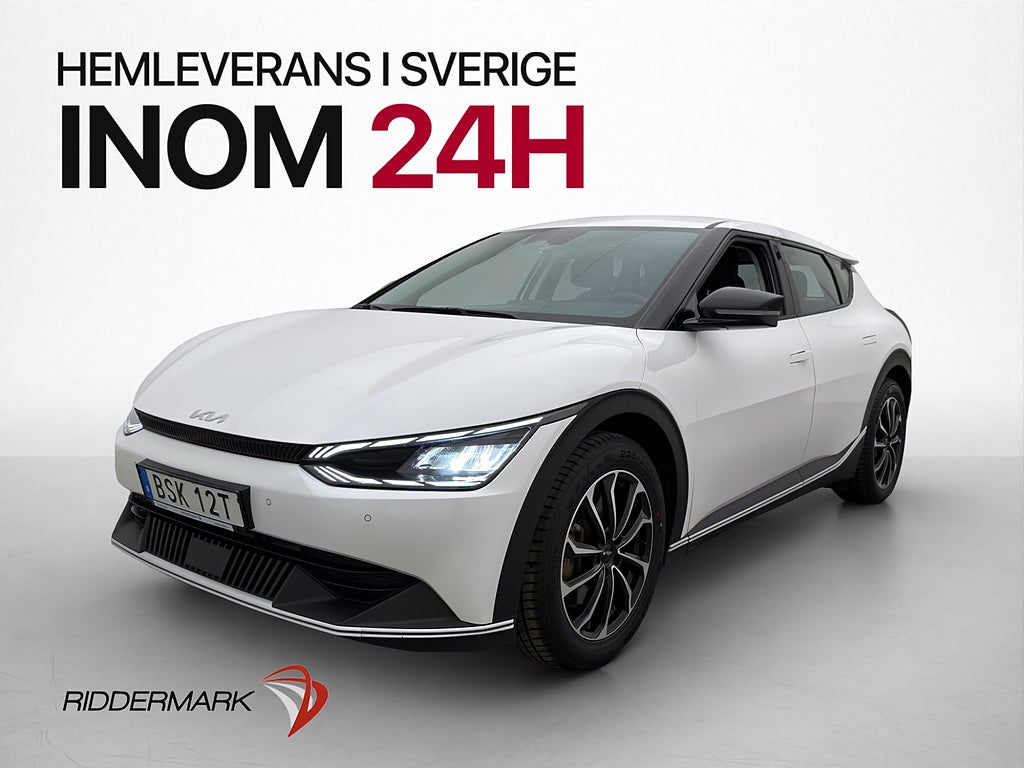 Kia EV6 77.4 kWh AWD 325hk Kamera Navi Rattvärme MOMS