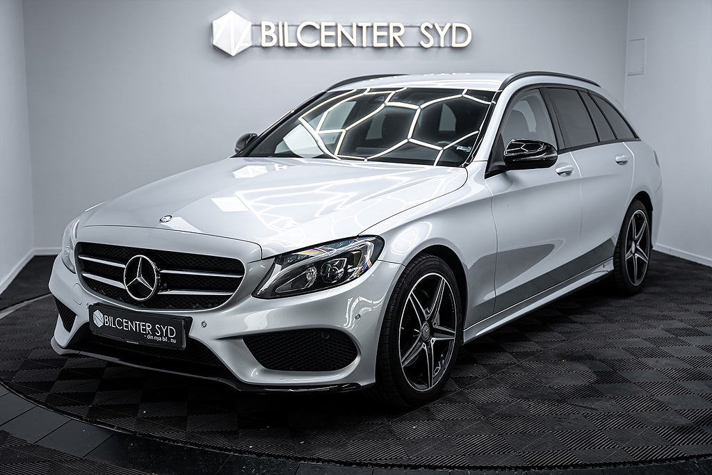 Mercedes-Benz C220 Mercedes-Benz|C 220 T d|AMG-Line|Burmester|Navi|170hk