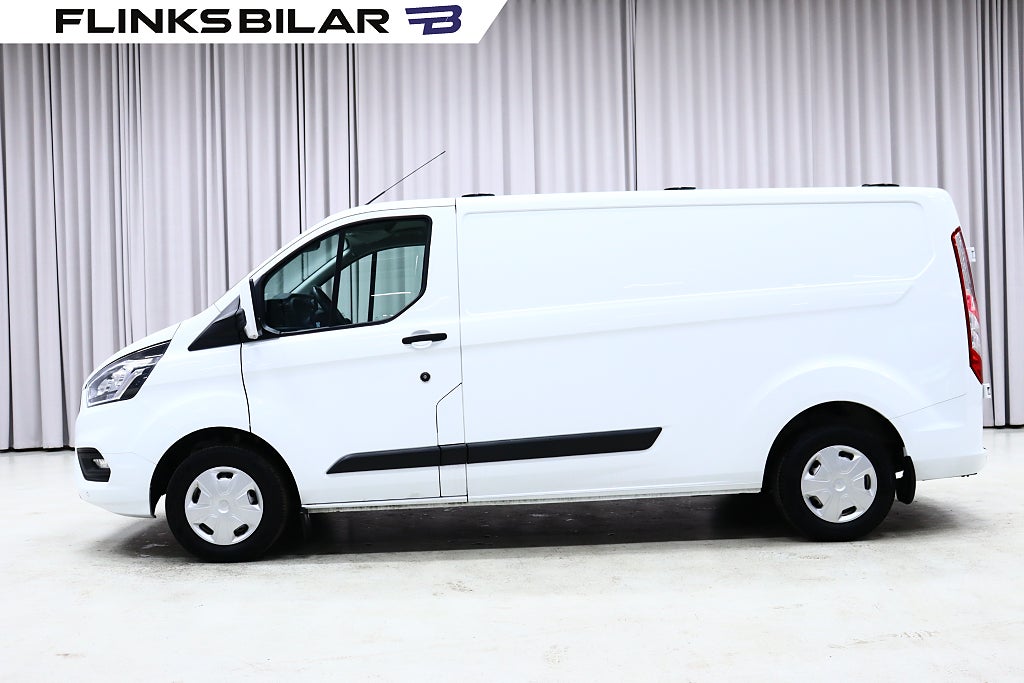 Ford transit Custom 130HK L2|Inredd|Drag|Värmare|Leasebar