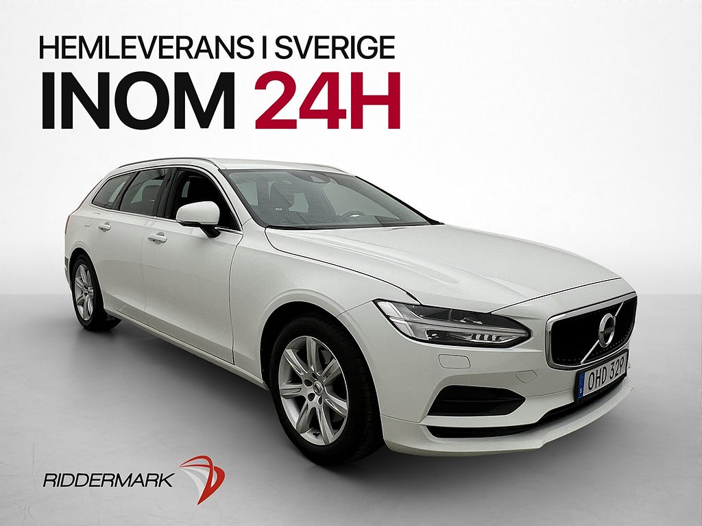 Volvo V90 D4 190hk Momentum Värmare VOC Navi Dragkrok