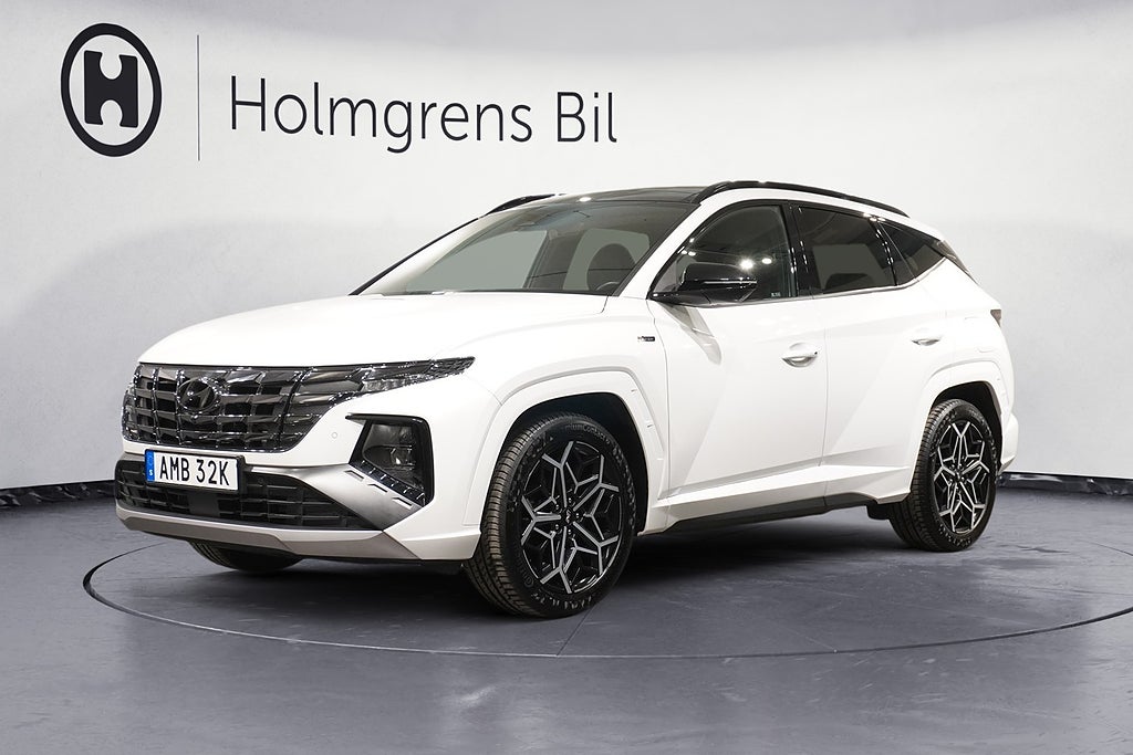 Hyundai Tucson 1.6 T-GDi Hybrid DCT 4WD N-Line Panorama 360° | Ränta 2,99%