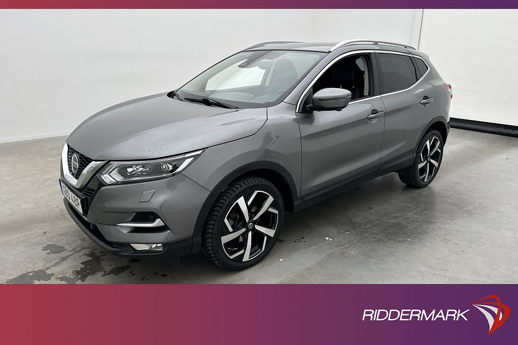 Nissan Qashqai 1.3 DIG-T 158hk Tekna Kamera Skinn Navi Drag