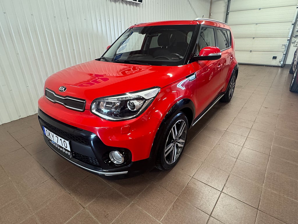 Kia Soul 1.6 CRDi Automat GLS Euro 6 Lasthållare Backkamera GPS