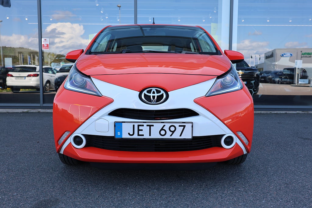 Toyota Aygo 5-dörrar 1.0 VVT-i X-PLAY Touch Euro 6