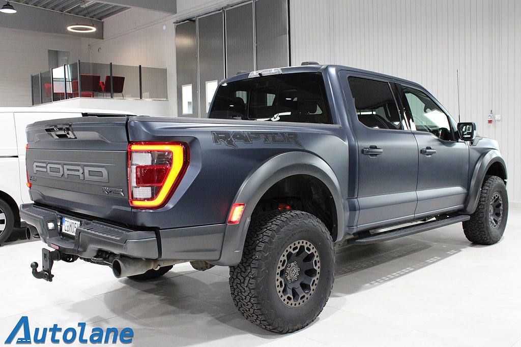 Ford F-150 Raptor 456hk Pano,B&O,Bedslide,360°,Drag,GPS,Carplay