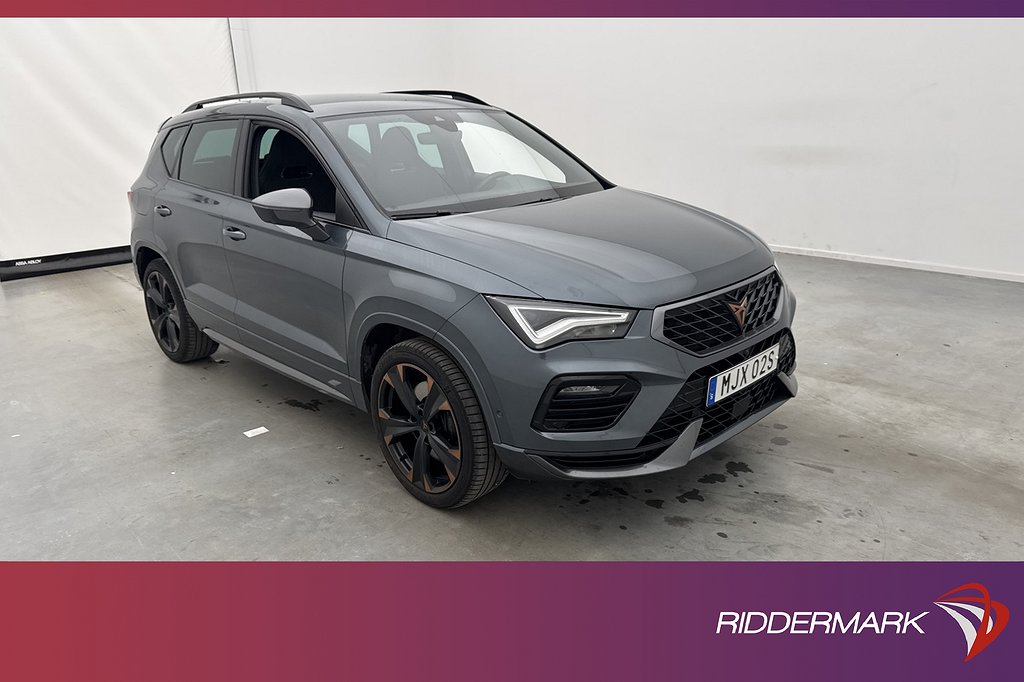 Cupra Ateca TSI 4Drive 300hk Cockpit Beats 360° Navi Drag