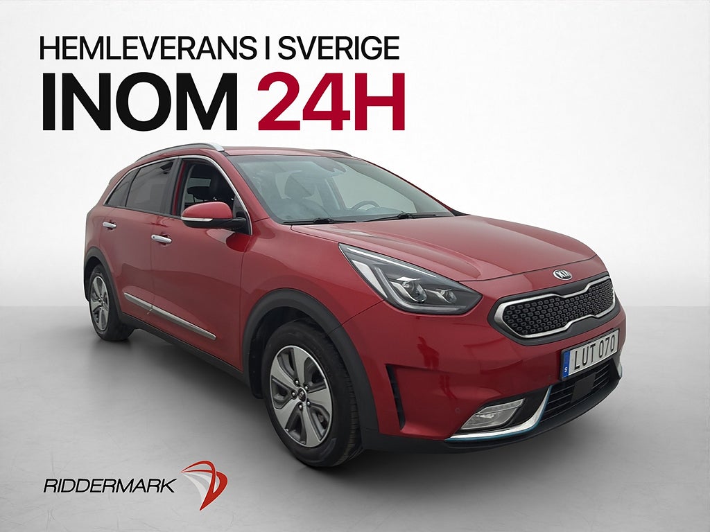 Kia Niro P-HEV 141hk Advance Plus 2 Kamera Navi Skinn Elstol
