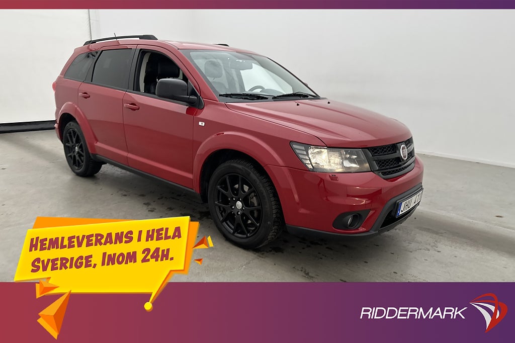 Fiat Freemont 2.0 4x4 7 Sits Black Code Skinn Kamera Navi