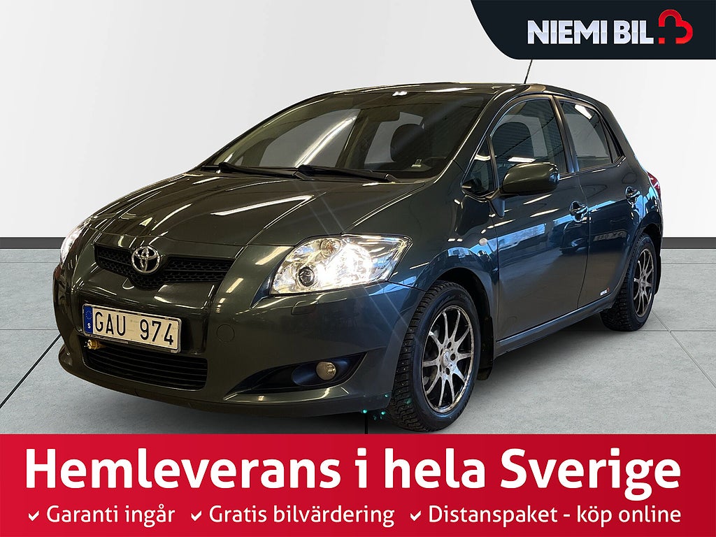Toyota Auris 5-dörrar 1.4 MultiMode Drag/MoK-Värm/SoV-Däck/Kamkedja