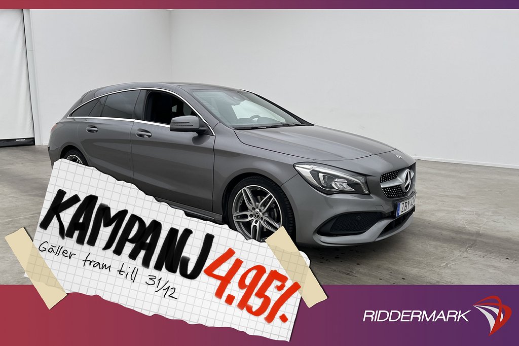 Mercedes-Benz CLA 180 Shooting Brake 122hk AMG 4,95% Ränta