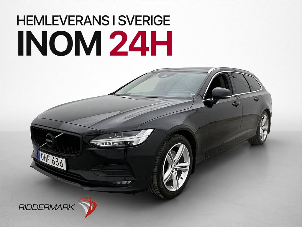 Volvo V90 D5 235hk AWD Momentum Drag Kamera VOC BLIS Navi