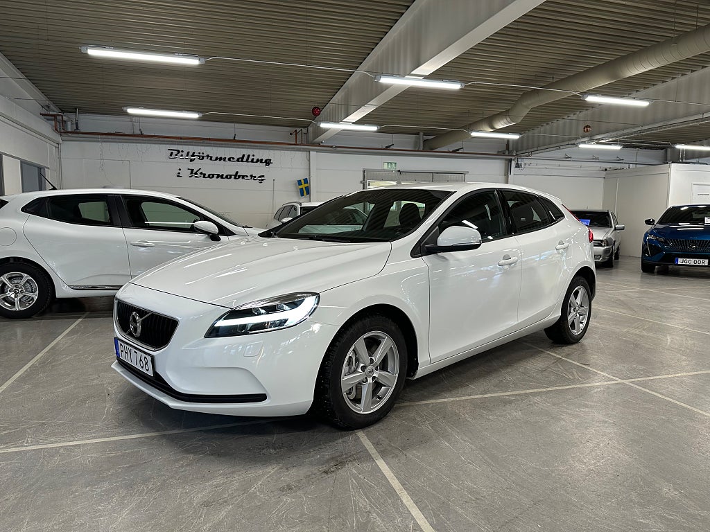 Volvo V40 D2 Momentum Moms Leasebar Nyservad Nybesiktigad