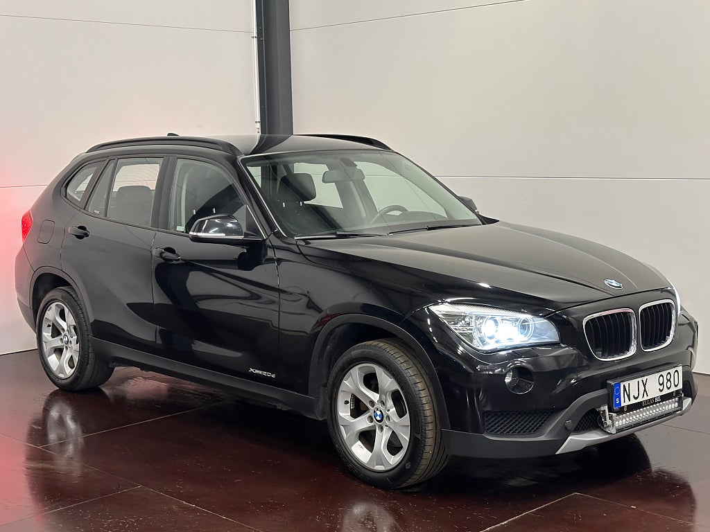 BMW X1 XDRIVE20D 184HK SPORT LINE DRAG PDC M-VÄRM HIFI RATTVÄR