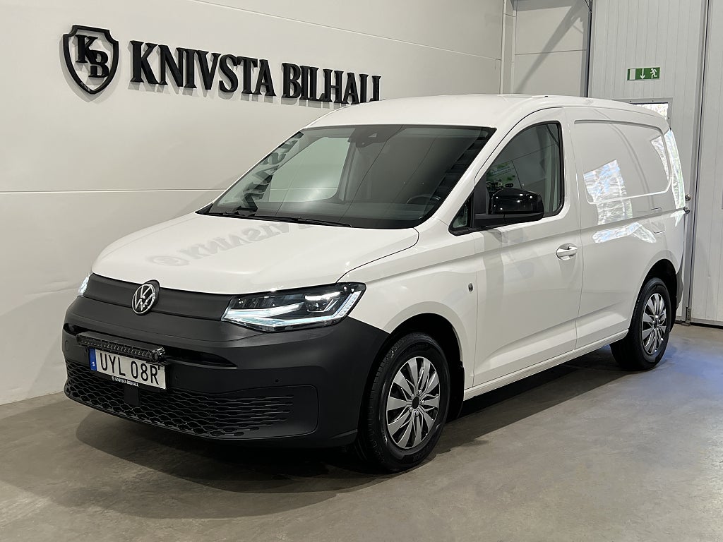 Volkswagen Caddy Cargo 2.0 TDI Leasbar Värmare Drag 75hk